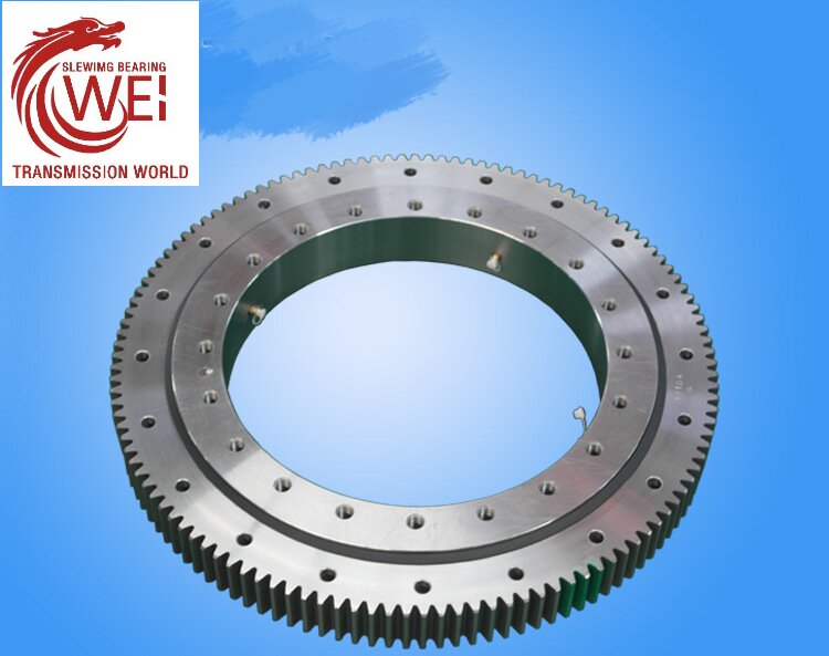 011.30.500 011.30.500 Single row four point contact ball slewing bearings for YASKAWA Six axis spray painting robot MPX2600 with plastic spraying robot arm