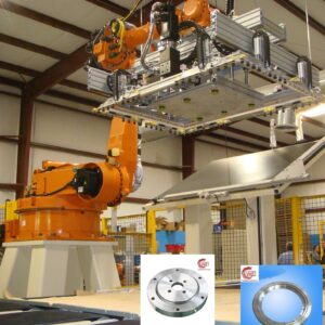 110.10.127-Small-size-Single-row-Cross-Roller-Slewing-Bearing-without-Gear-for-KUKA-six-axis-handling-Robot