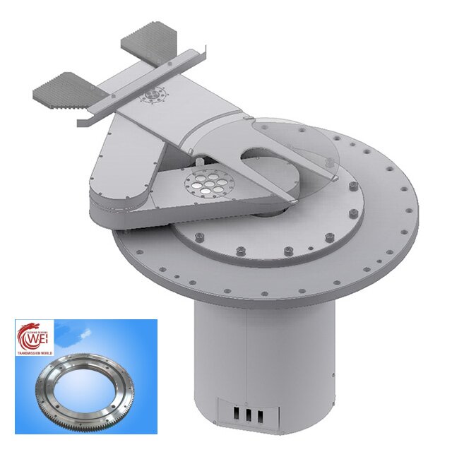 231.14.306 light Flange type External gear slewing bearing Vacuum robot for wafer handling 231.14.306 light Flange type External gear slewing bearing Vacuum robot for wafer handling