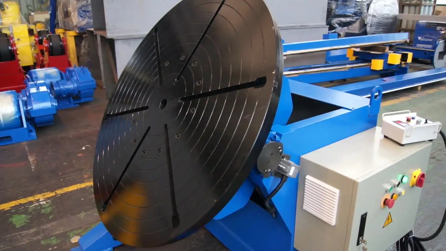 automatic welding positioner with with welding clamp automatic-welding-positioner