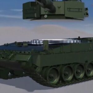 single-row-cross-roller-slewing-bearing-for-99 main battle tank-
