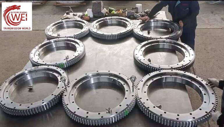 slewing bearing Tooth jump test slewing bearing Tooth jump test