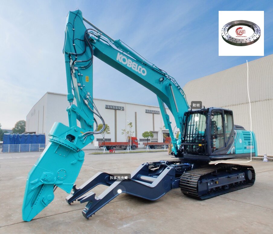 013.30.710.031.04.121F1 single row ball external gear for Kobelco SK3 10D-10 multifunctional disassembly machine 013.30.710.031.04.121F1-single-row-ball-external-gear-for-Kobelco-SK3-10D-10-multifunctional-disassembly-machine