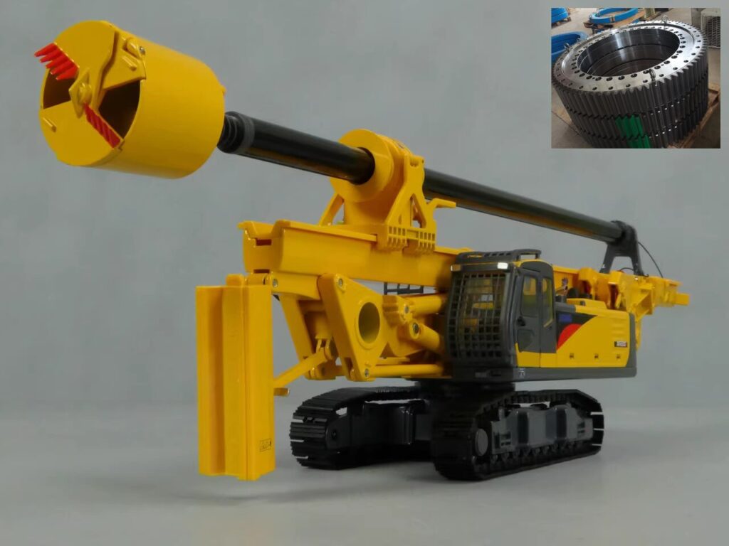 131-seriesHydraulic-Pressure-Static-Solar-Pile-Driver-Piling-Machine-For-Oman-Solar-Plant-Construction