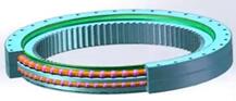 Double-row-variable-diameter-ball-slewing-bearing