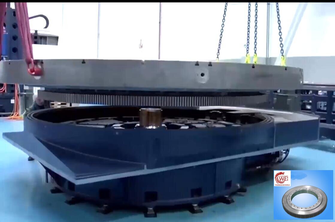 Rotary table of vertical lathe 立式车床 回转支承_proc_proc Rotary-table-of-vertical-lathe-立式车床-回转支承