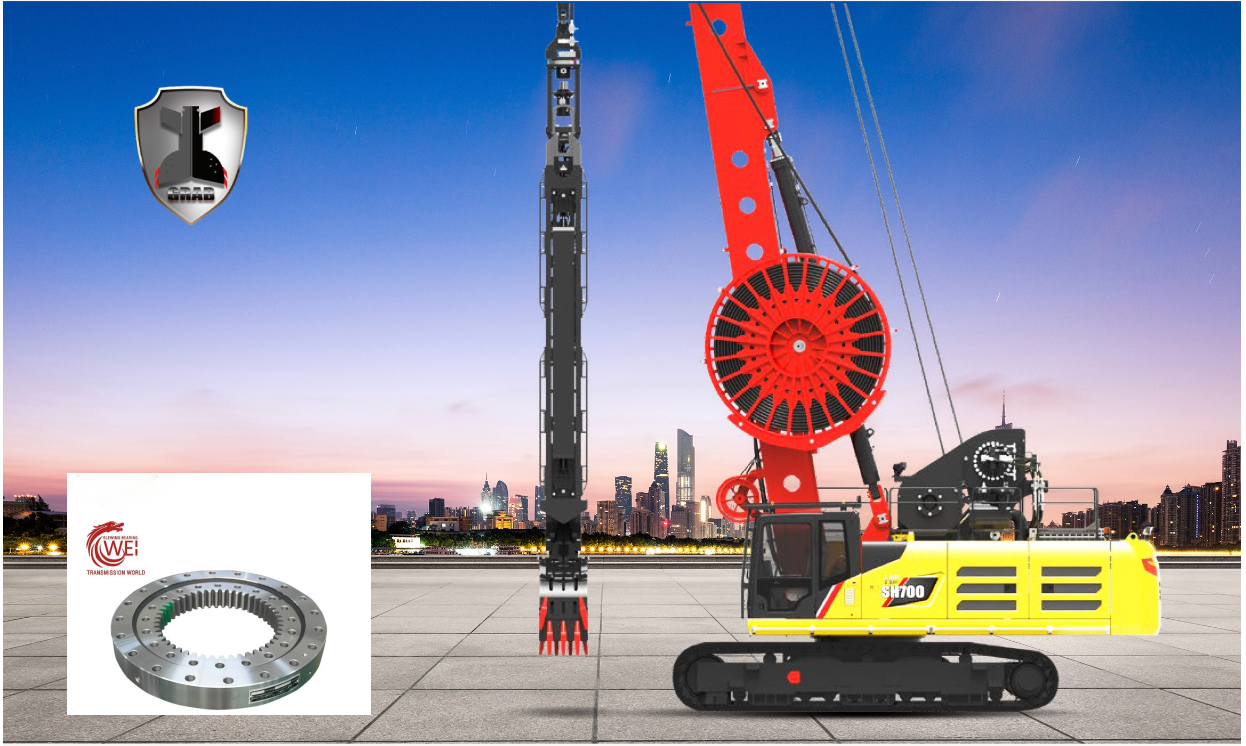 SANY SH700 Continuous wall hydraulic grab SANY-SH700-Continuous-wall-hydraulic-grab