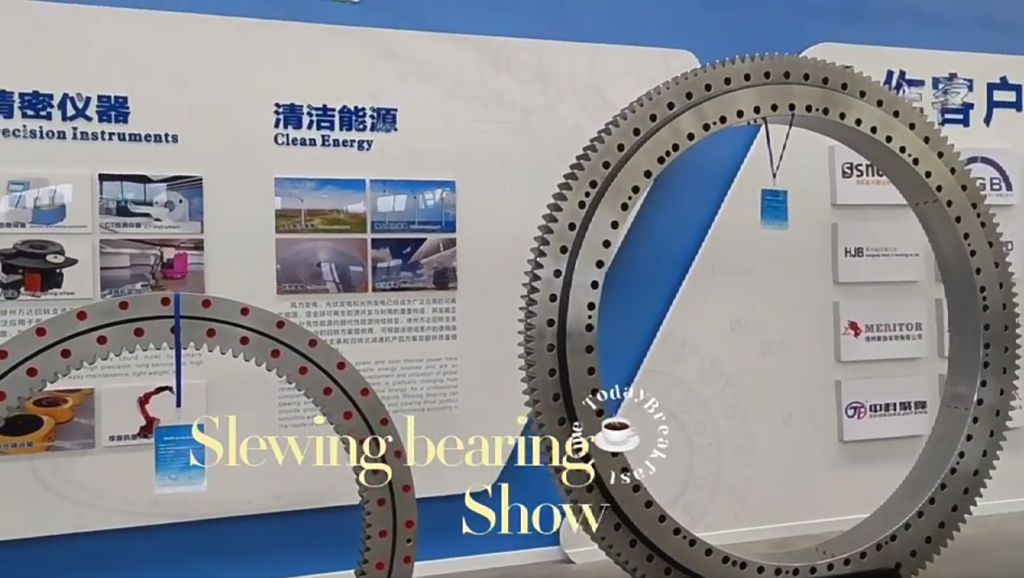 slewing bearing show