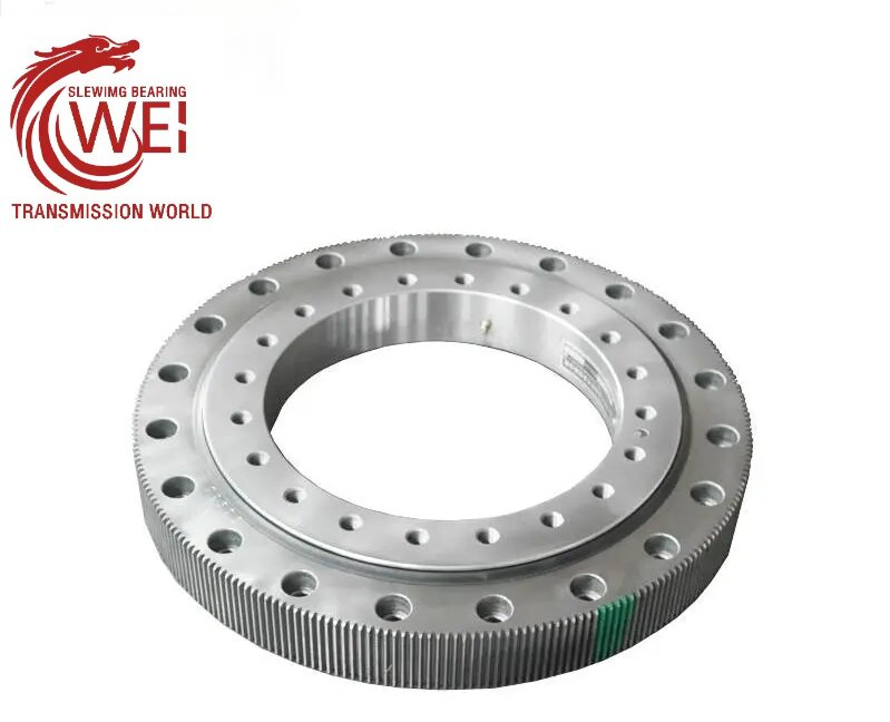 Single row Four Point Contact Ball Slewing Bearing external gear2 made in china Single-row-Four-Point-Contact-Ball-Slewing-Bearing-external-gea