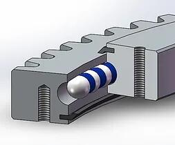 Single row Four Point Contact Ball slewing Bearing Single-row-Four-Point-Contact-Ball-slewing-Bearing
