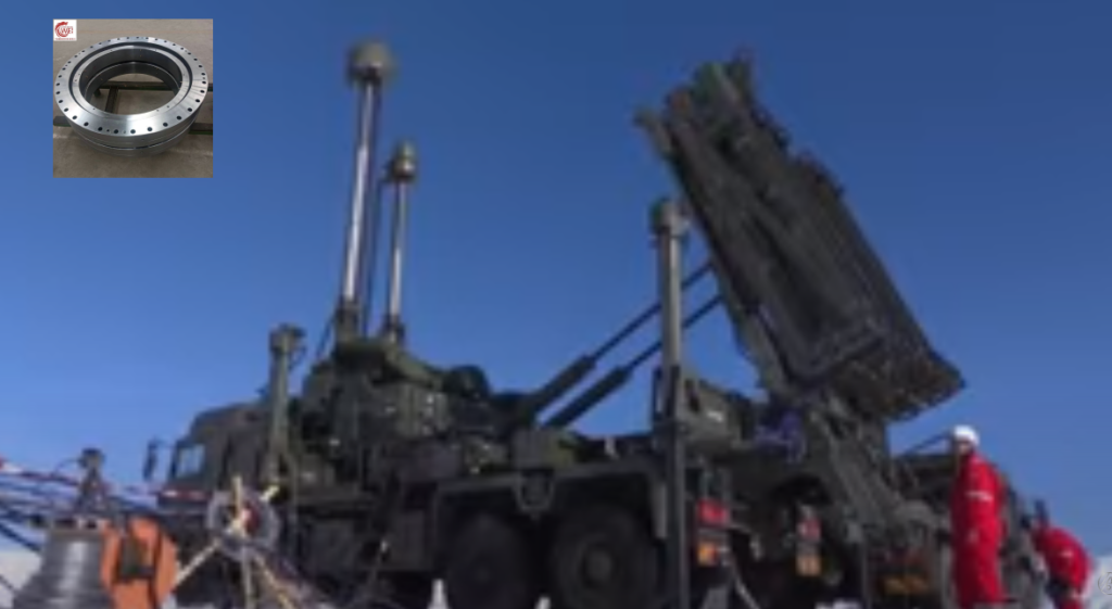 Single-row-cross-roller-slewing-ring-bearing-for-GIRAFFE-AMB-New-Advanced-Air-Defense-Missile-System-for-the-UK-Army.