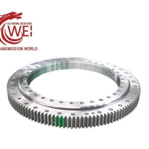 Single-row-cross-roller-slewing-ring-with-external-gear-111-series-swing-bearing