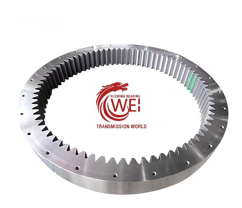 Slewing Ring For Tunnel Boring Machine隧道掘进机回转支承4 Single Row Ball Slewing Ring with External Gear