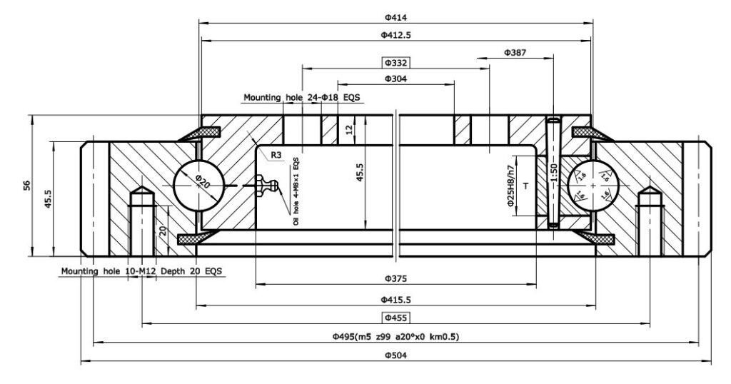 drawing-for-231.20.0414-Light-Flanged-with-External-Gear-Slewing-Ring-Baring