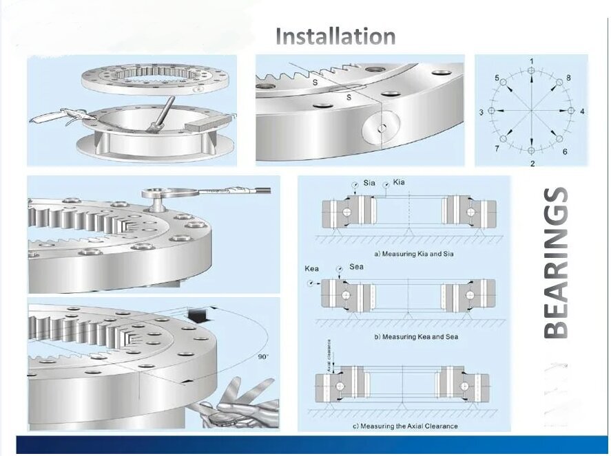 installation_of-slewing-bearing