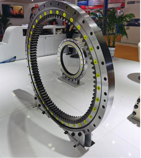 slewing bearing shown on the exhibition